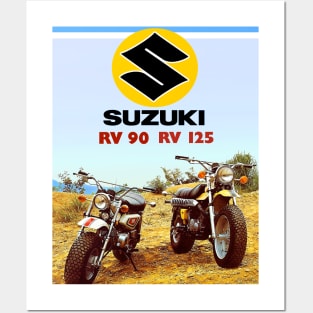 Suzuki RV 90/125 Posters and Art